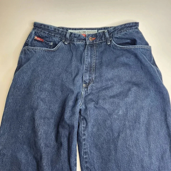 Ecko Unltd Jeans Men's Foundry Fit Carpenter 36 x 32 Blue Vintage Y2K Baggy - Picture 3 of 12